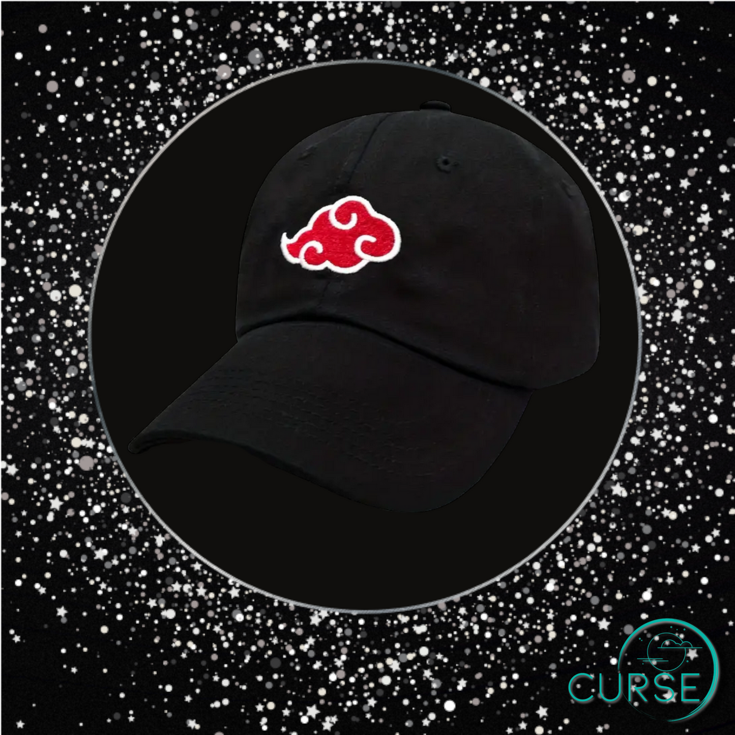 Red Cloud Hat - Black - Red - Blue