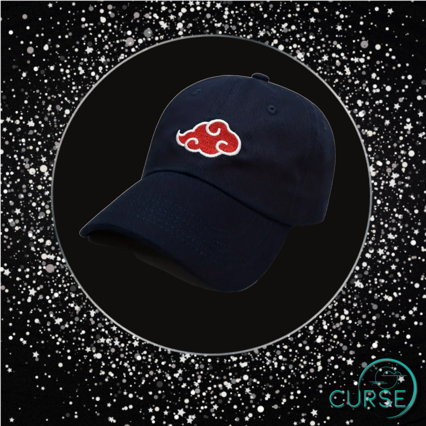 Red Cloud Hat - Black - Red - Blue