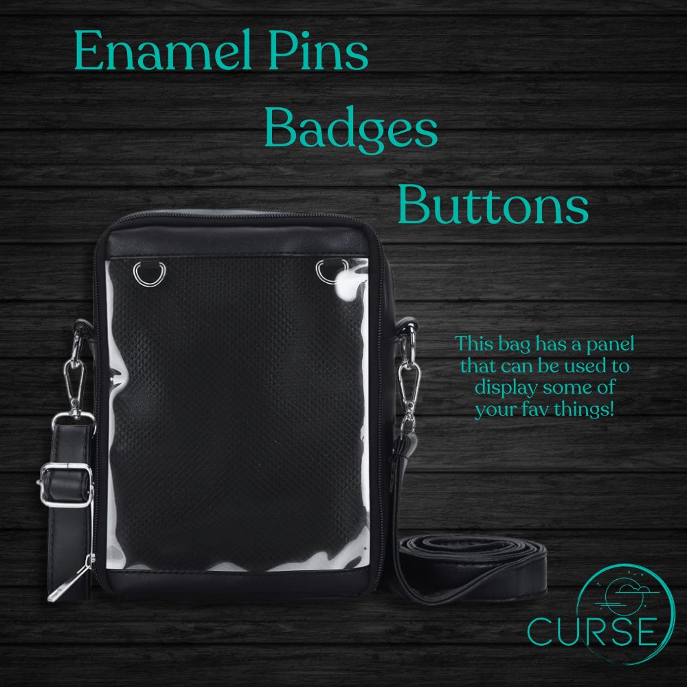 Bag - Pin Button Badge Holder!