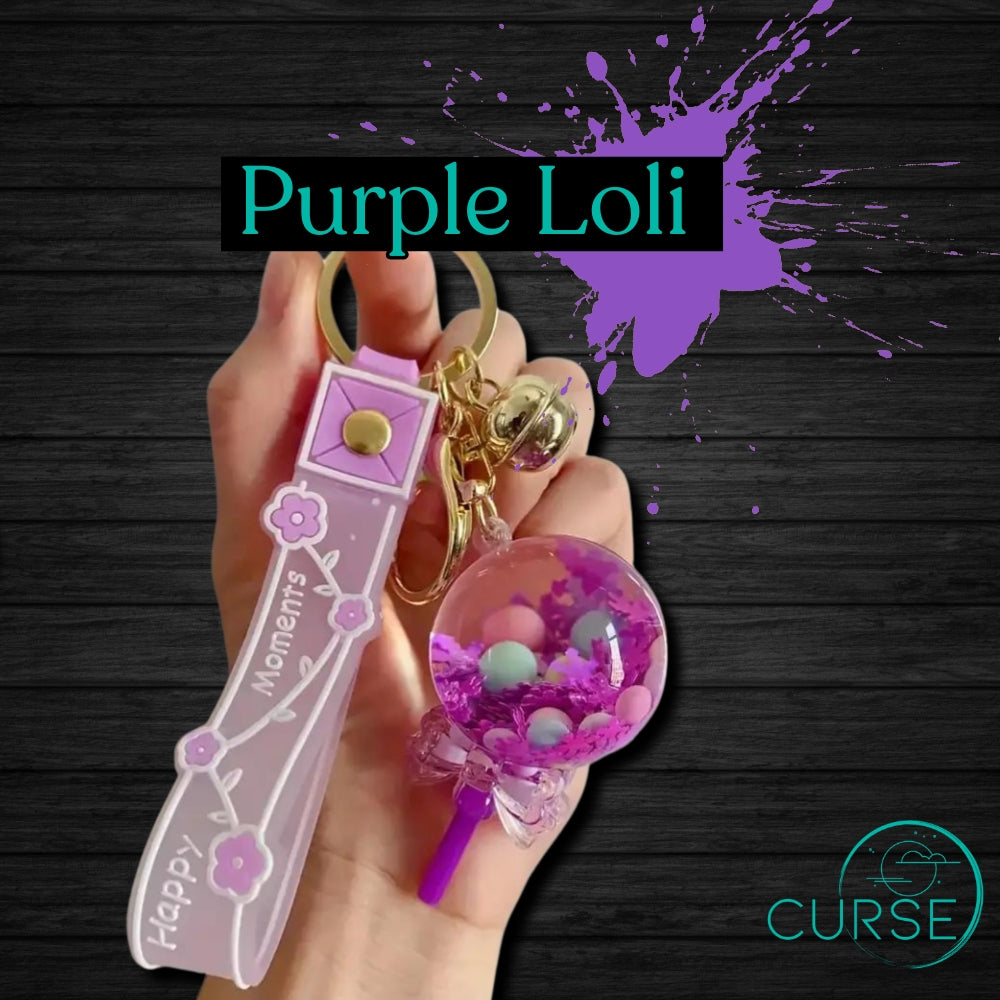 Keychains - Liquid Lollipops!