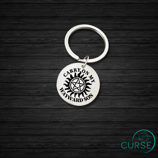 Keychain - Supernatural Carry On