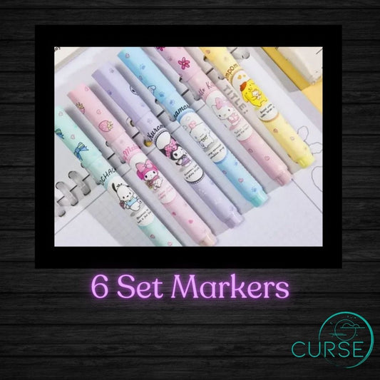 Pens- H. Kitty 6 Set