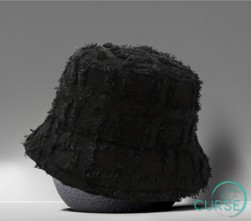 Bucket Hat - Black Fuzzy