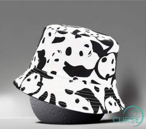 Bucket Hat -  Reversible Panda