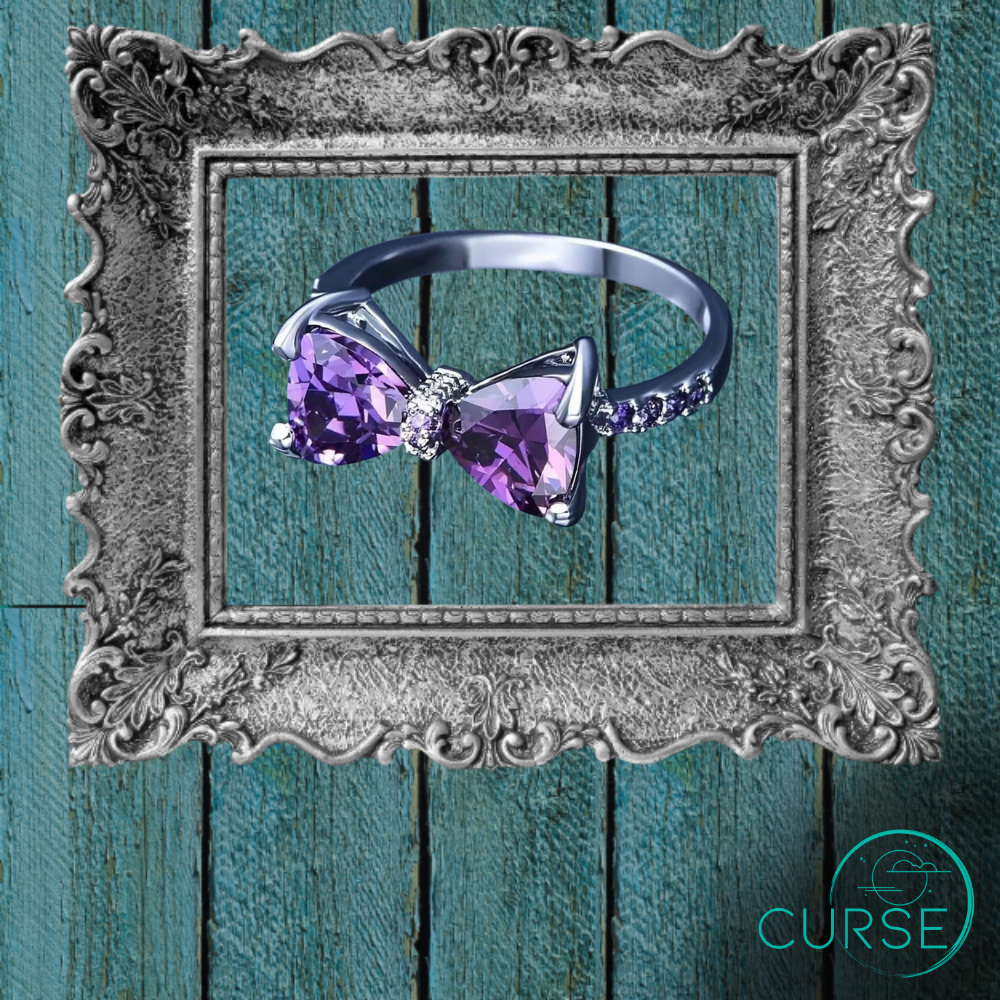 Ring - Purple Bow