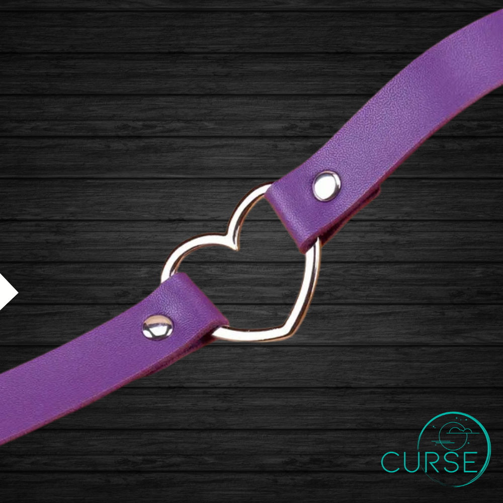 Heart Collar / Choker - Various Colors