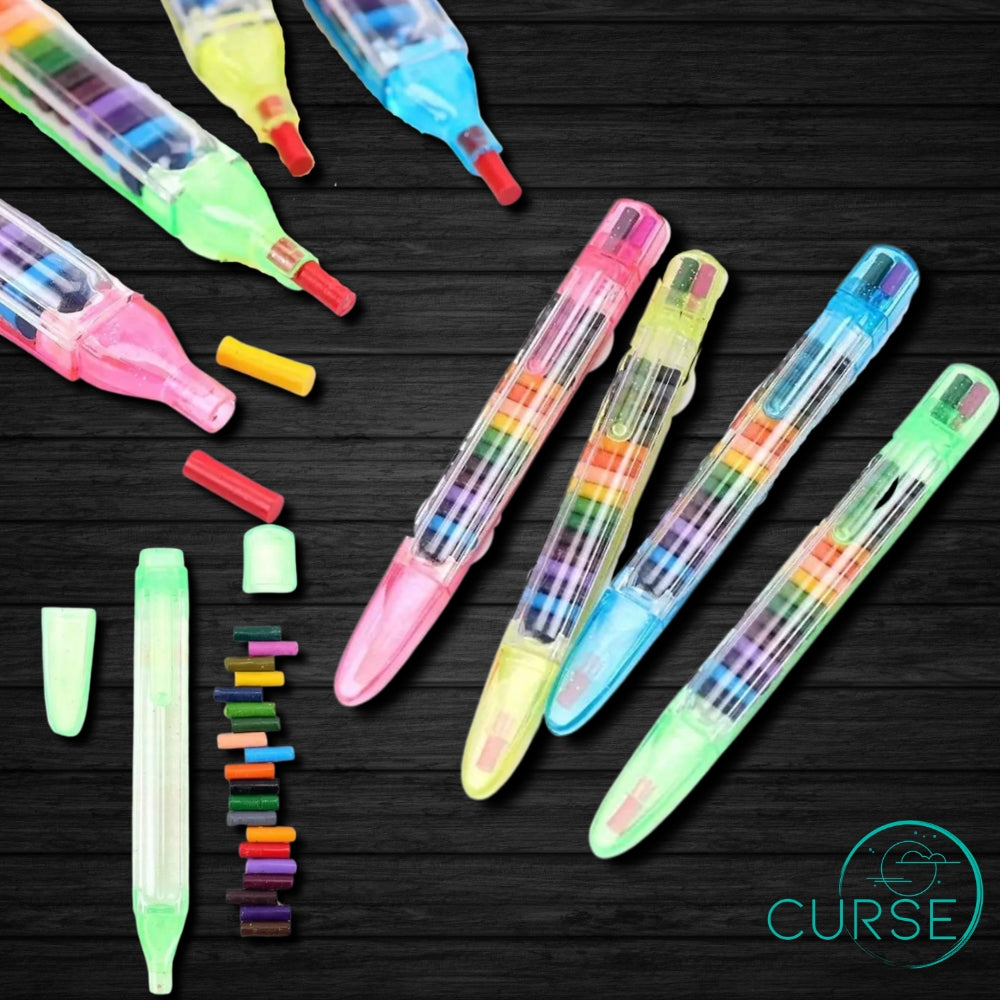 Pen - Retro Crayon Pens