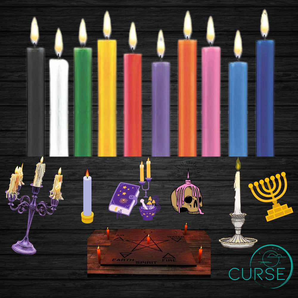 Chime- Spell- Altar- Holiday Candles