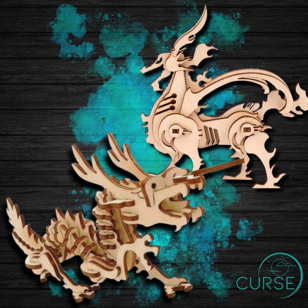 3D Wooden- Dragon Kits