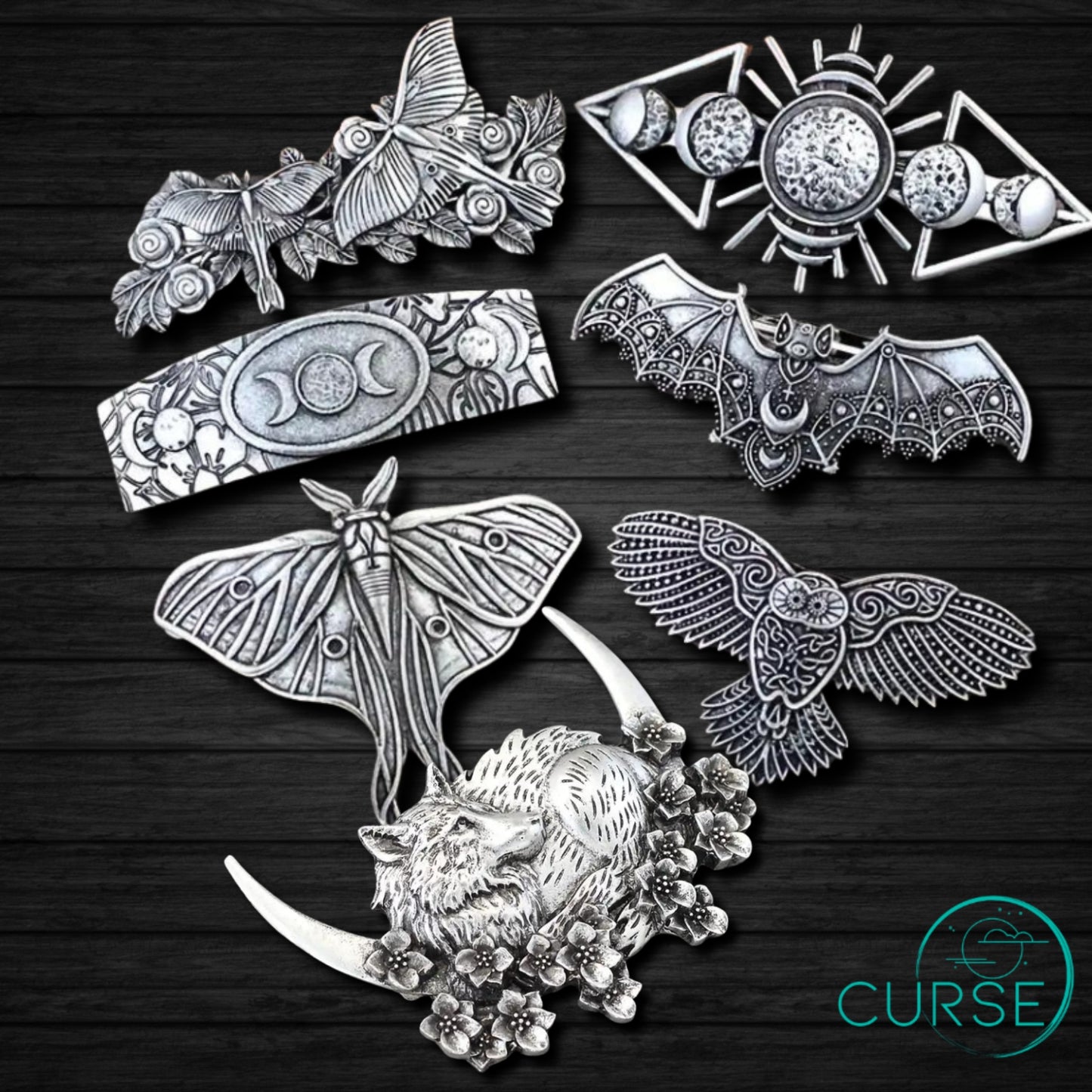 Hair Clips - New!