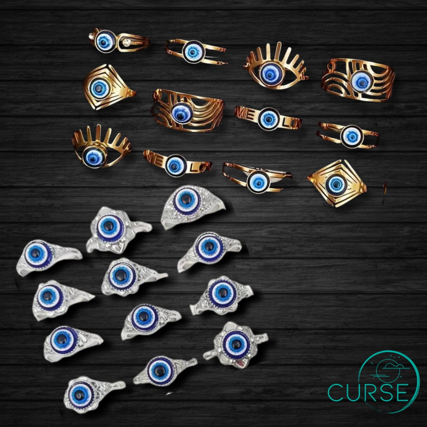 Ring - Hamsa Evil Eye