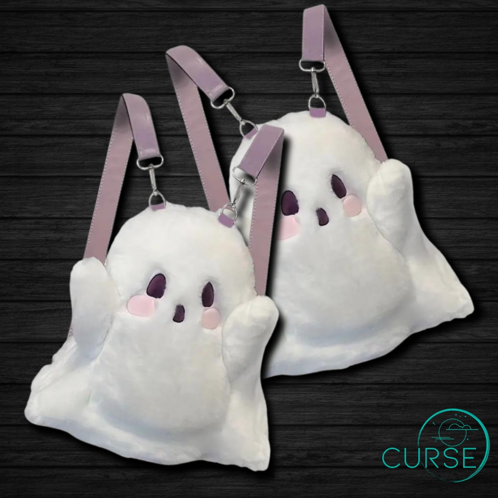 Bag - Plushie Fuzzy Ghost