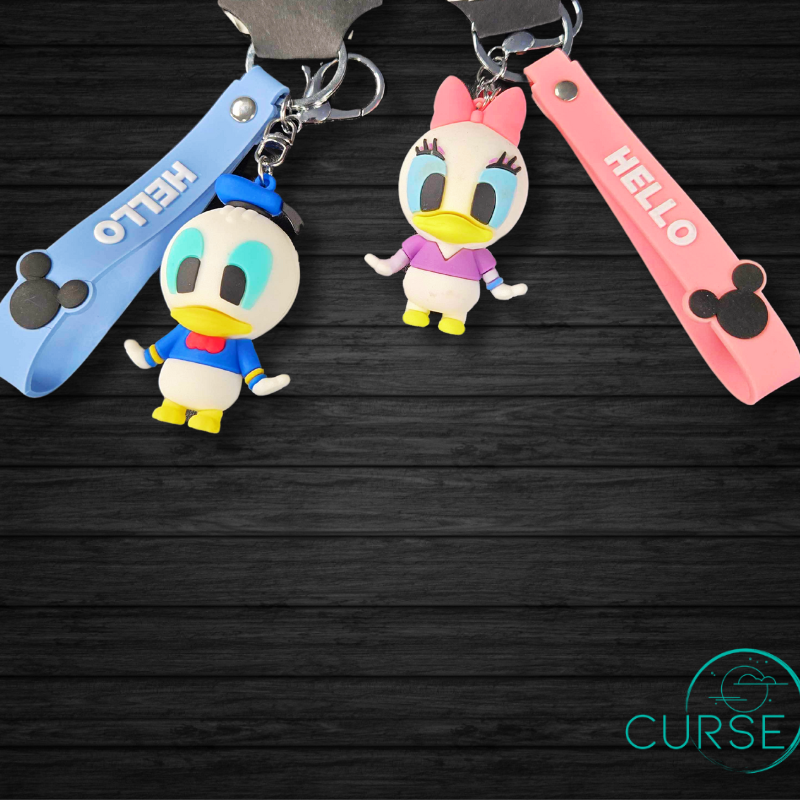 Cartoon Bulky Keychains