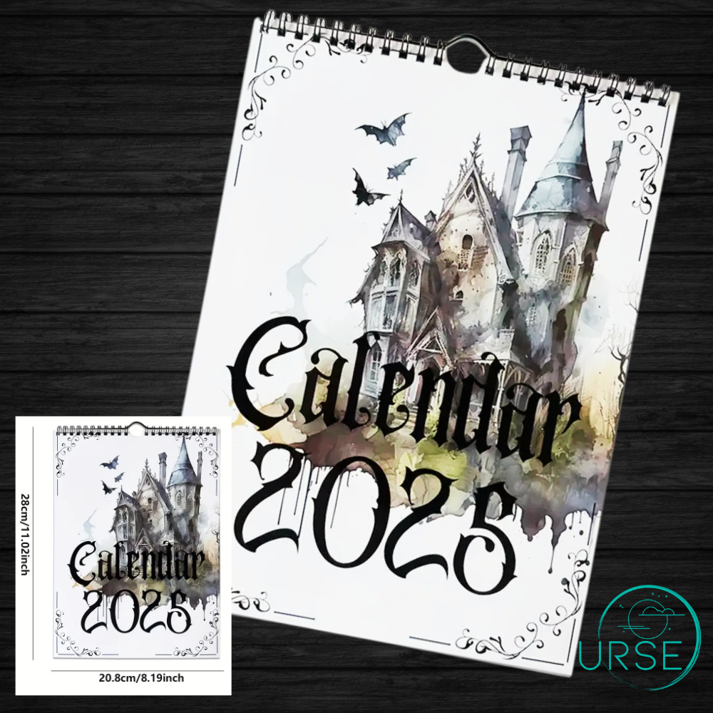 2025 Calendar - Gothic Art