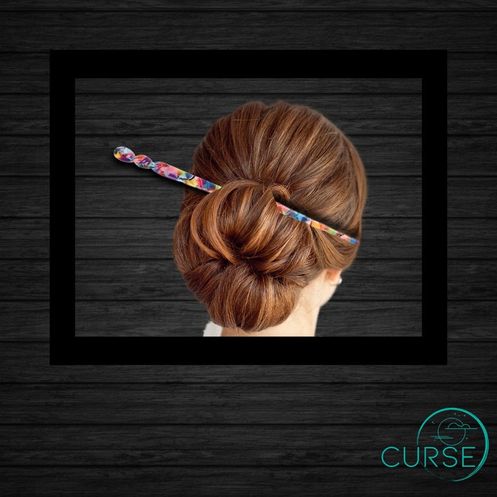 Hair Pin - Mosaic