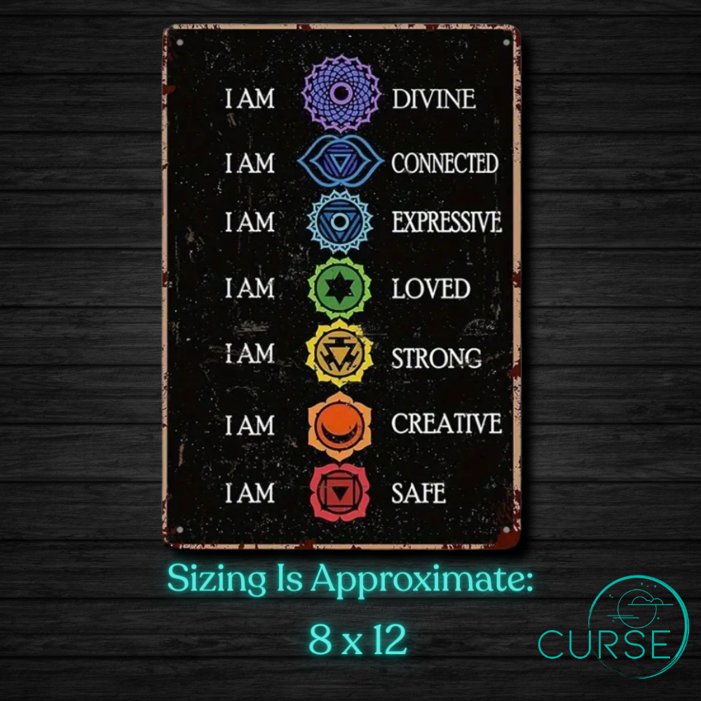 Tin Sign- I am
