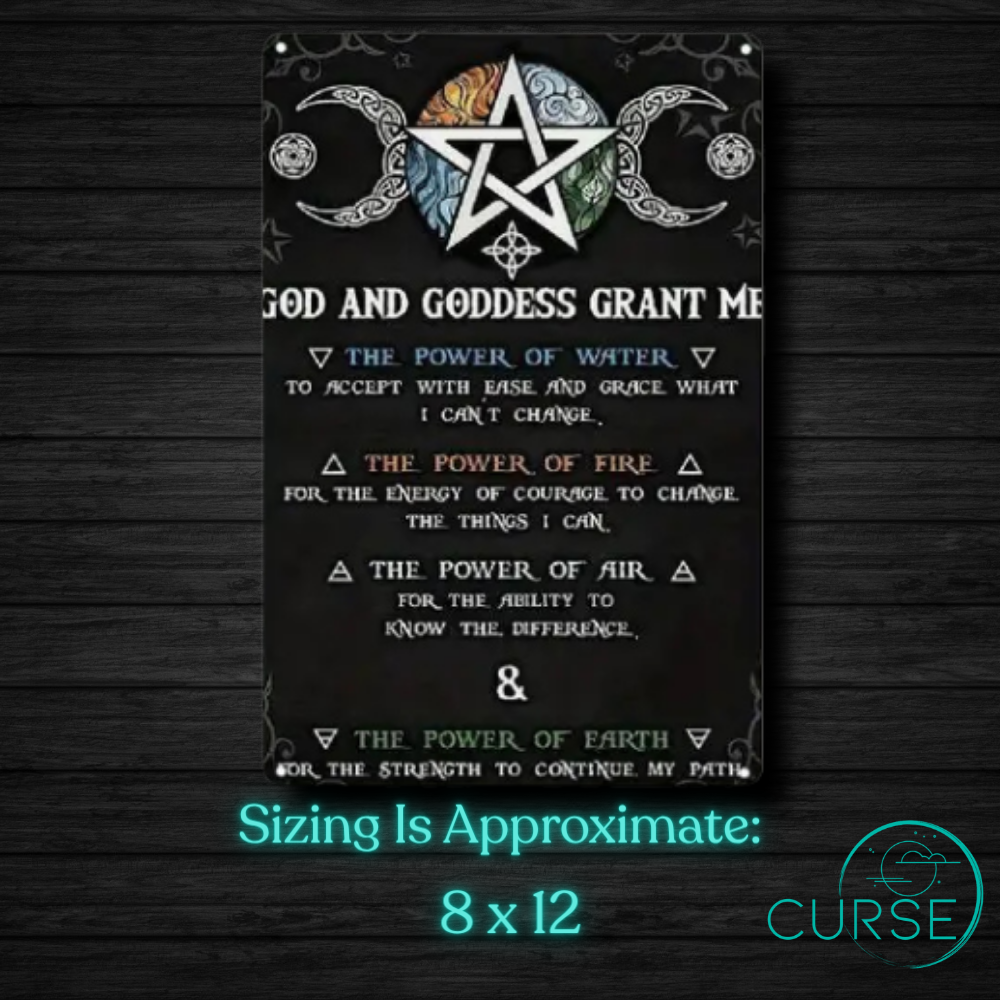 Tin Sign - Gods n Goddess