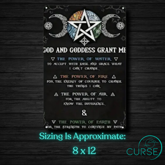 Tin Sign - Gods n Goddess