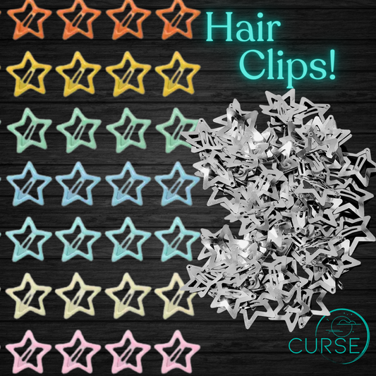 Star Hair Clips