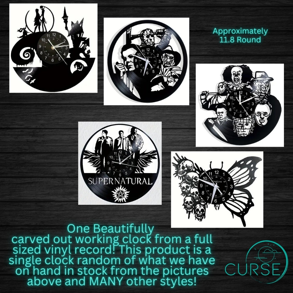 Vinyl Clock - Misc Clock!