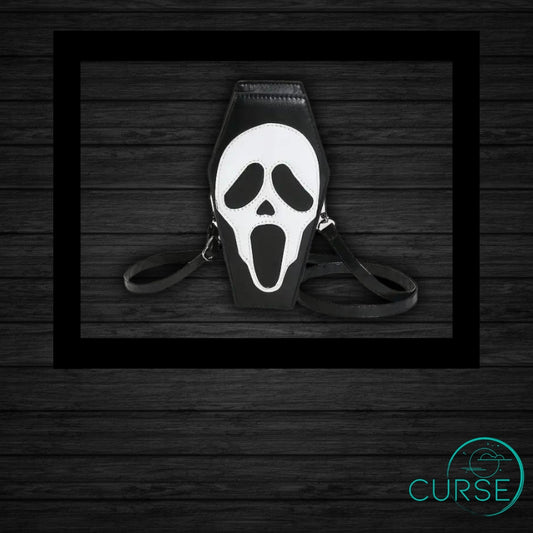 Coffin Purse - Ghost-Faced