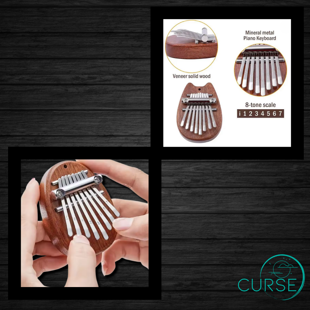 Mini Wooden Kalimba