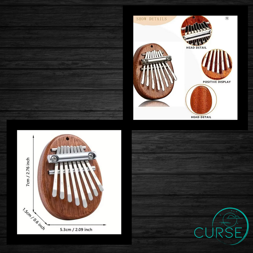 Mini Wooden Kalimba