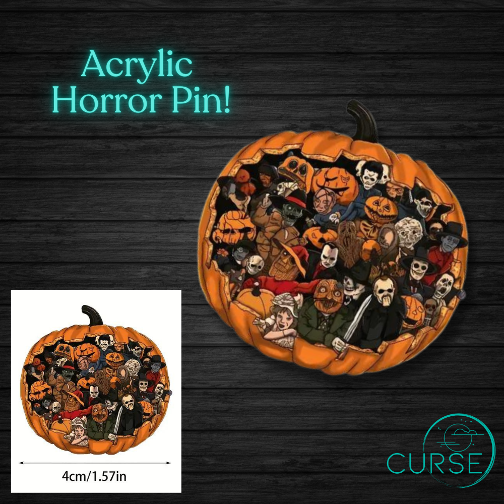 Large Horror Acrylic Pin!