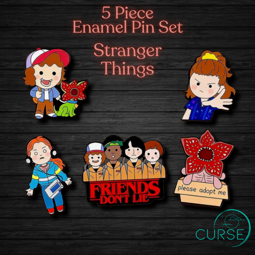 Stranger Things Pins