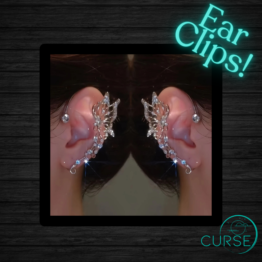 Ear Clips - Butterfly