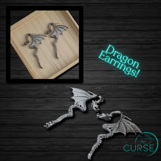 Dragon Hanging Earrings