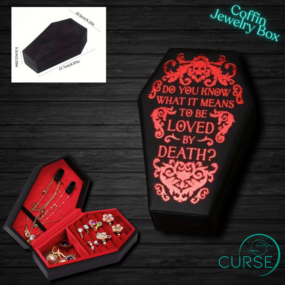 Coffin Jewelry Holder