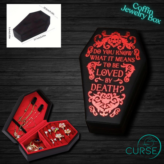Coffin Jewelry Holder