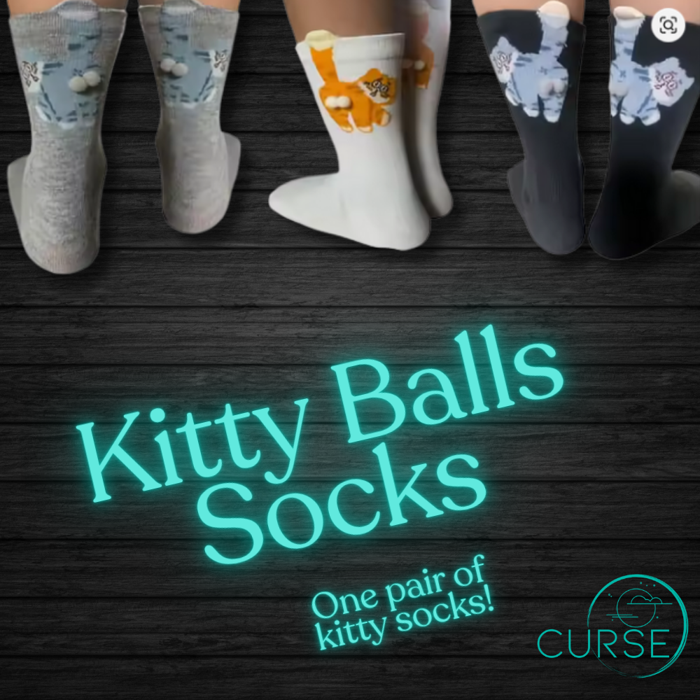 Kitty Ball Socks