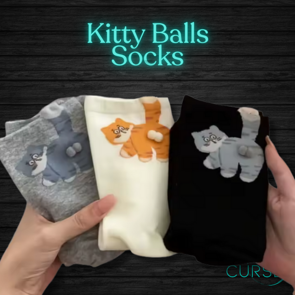 Kitty Ball Socks