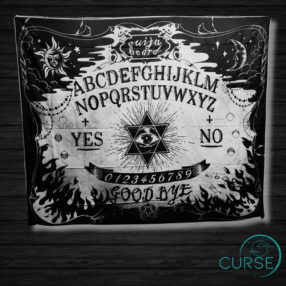 Tapestry - Old Style Grey Ouija Board