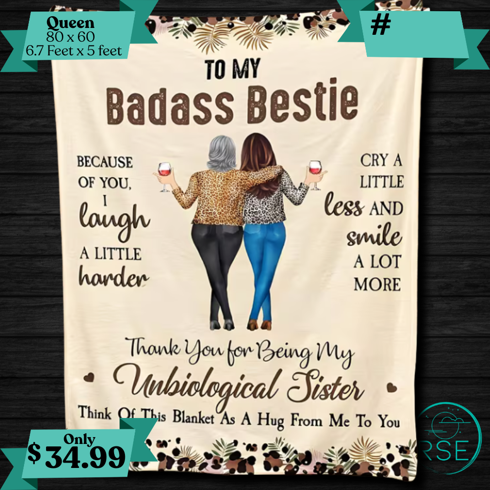 Ultra soft Throw - Besties