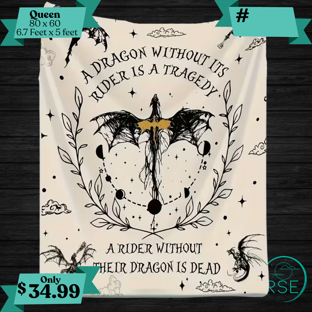 Ultra Soft Throw - Fourth Wing