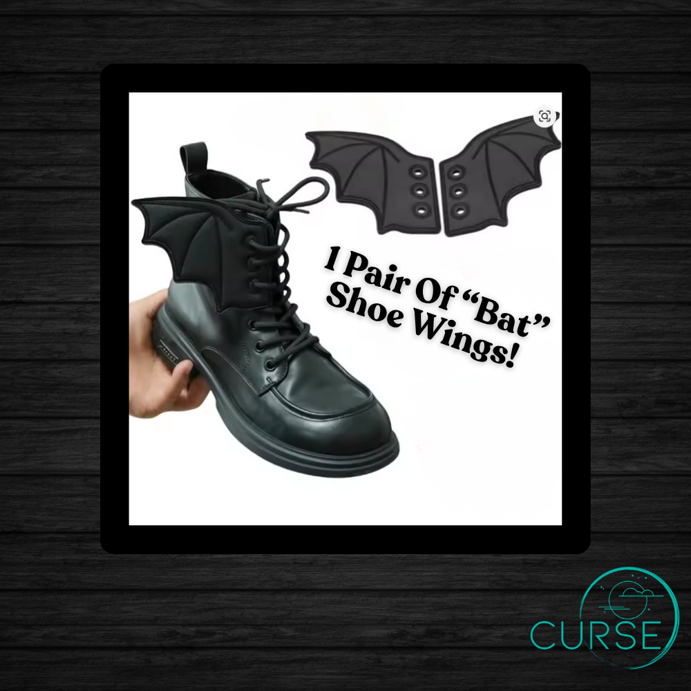 Bat Shoe Wings