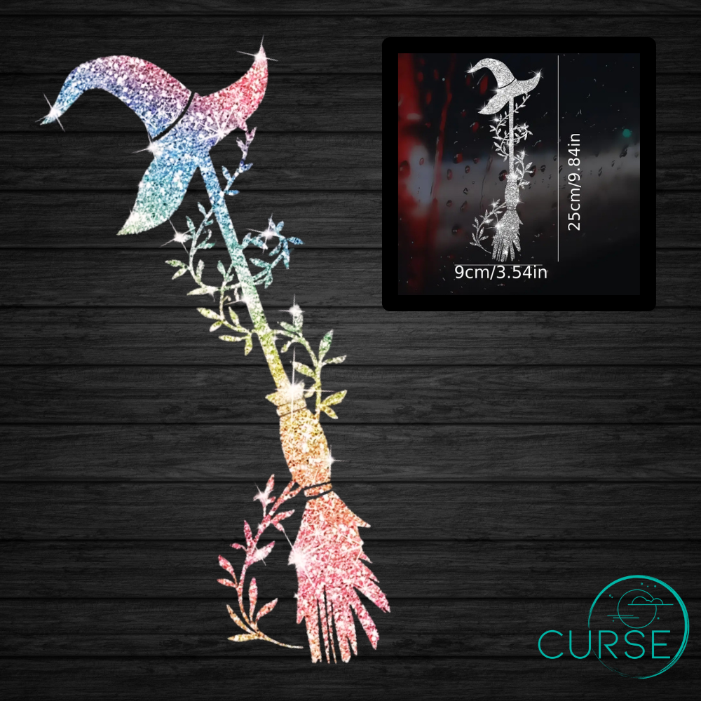 Decals - Witches Broom