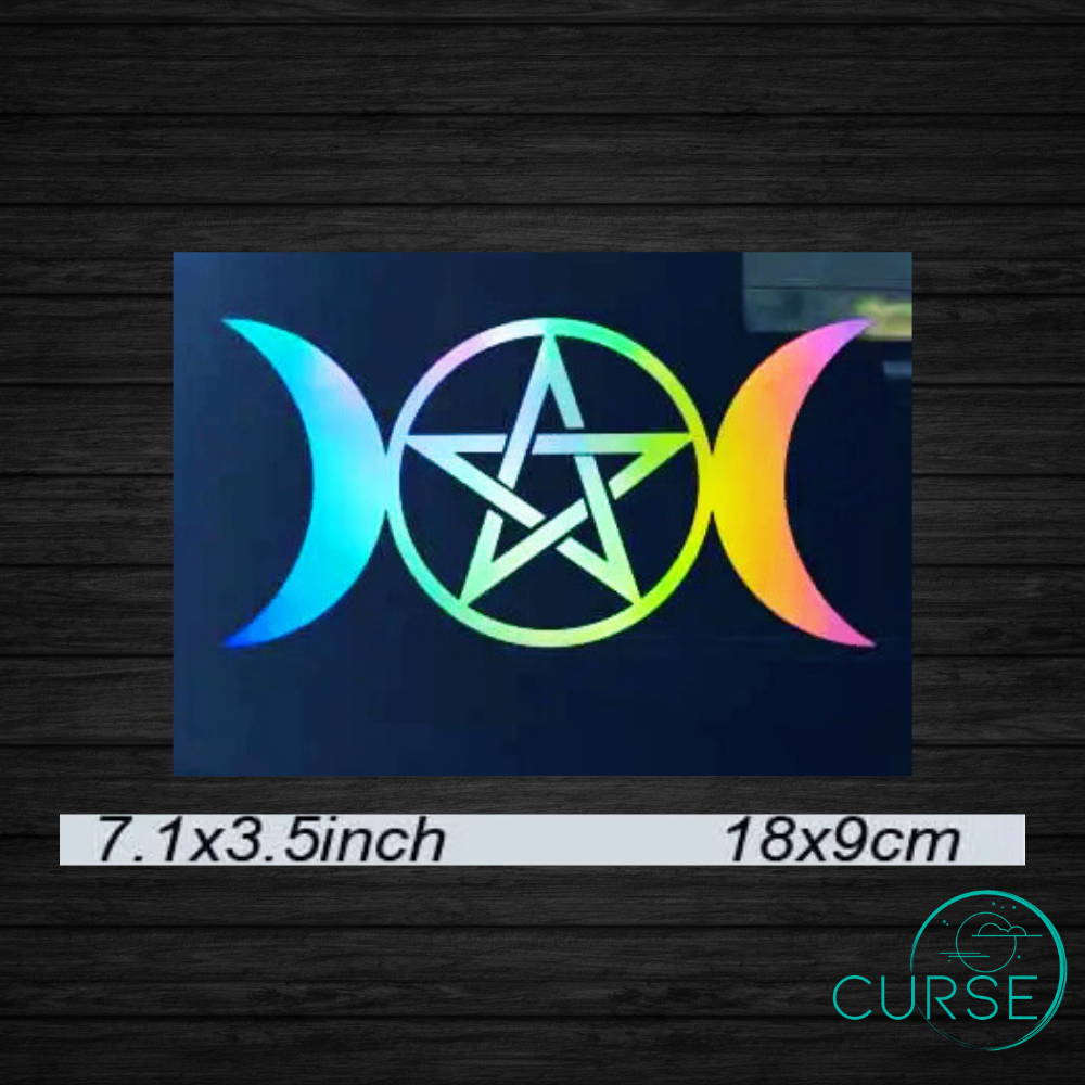 Decal - Moon And Star