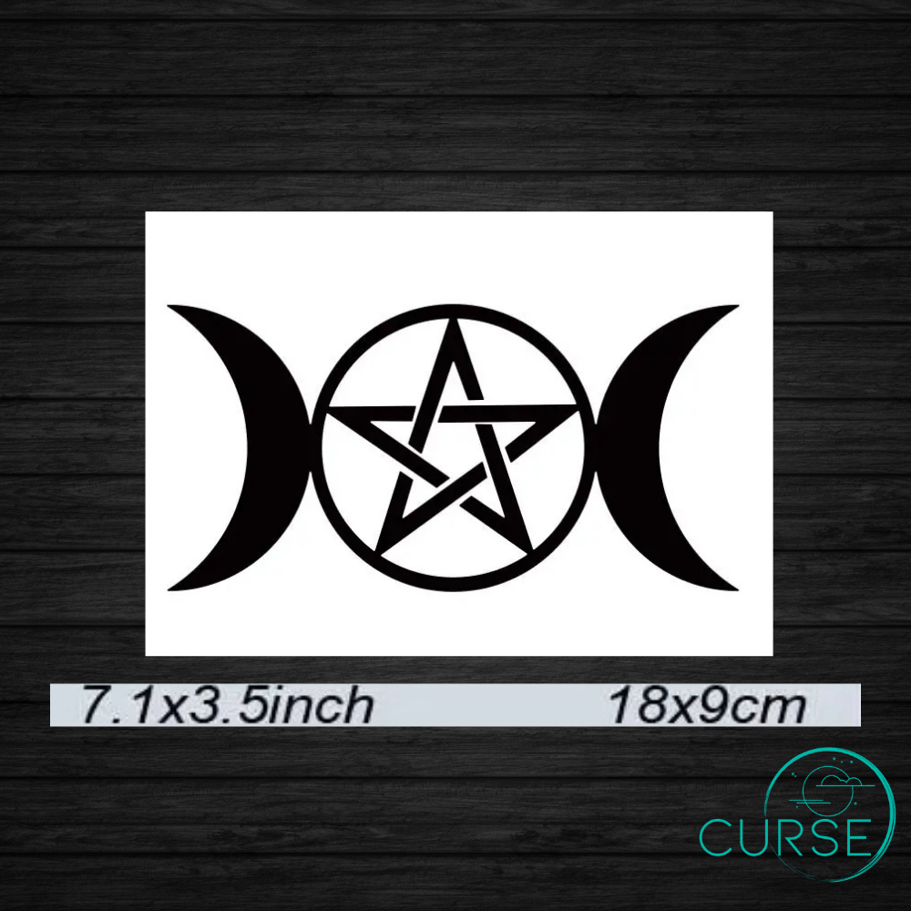 Decal - Moon And Star