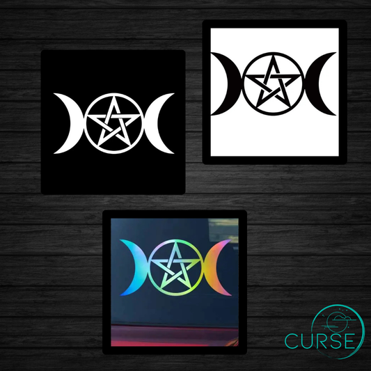 Decal - Moon And Star