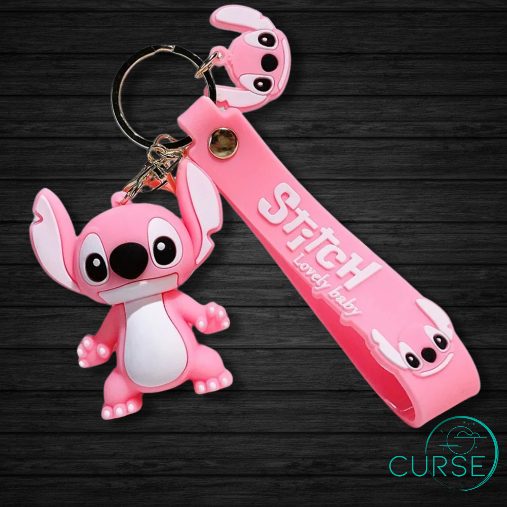 Keychains - Stitch And Angel