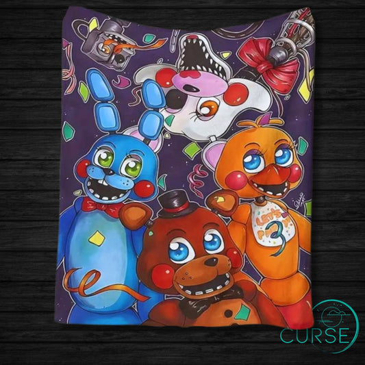 Ultra Soft Throw - FNAF!