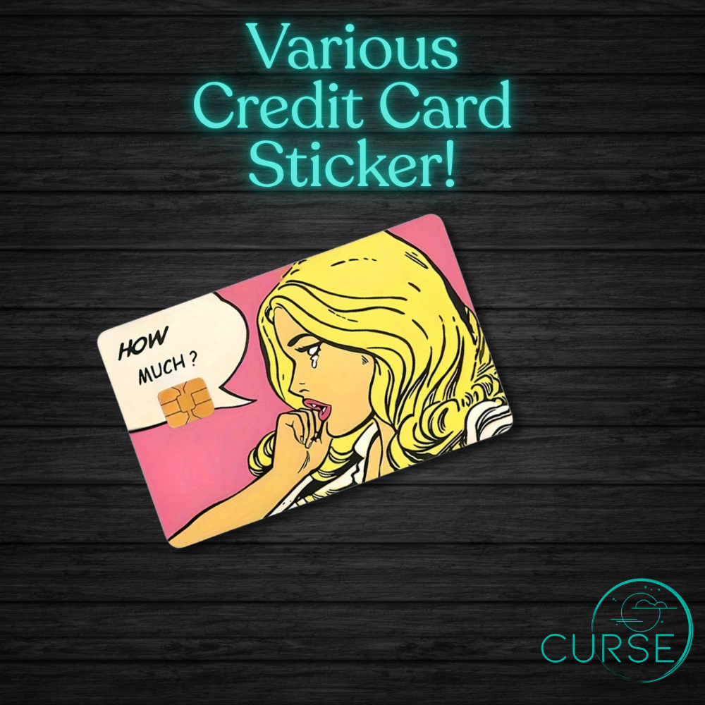 Credit Card Stickers!