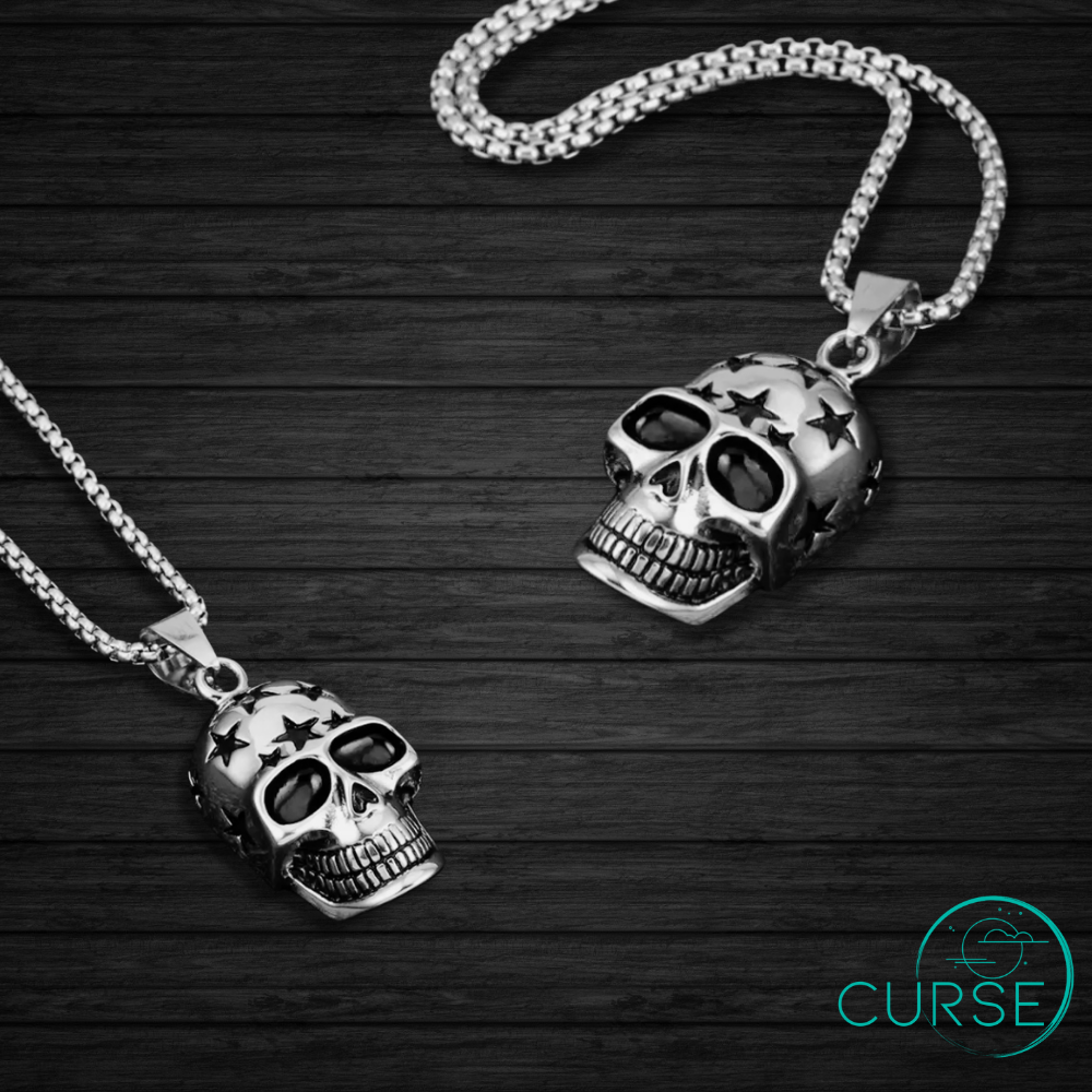 Necklace - Star Skull