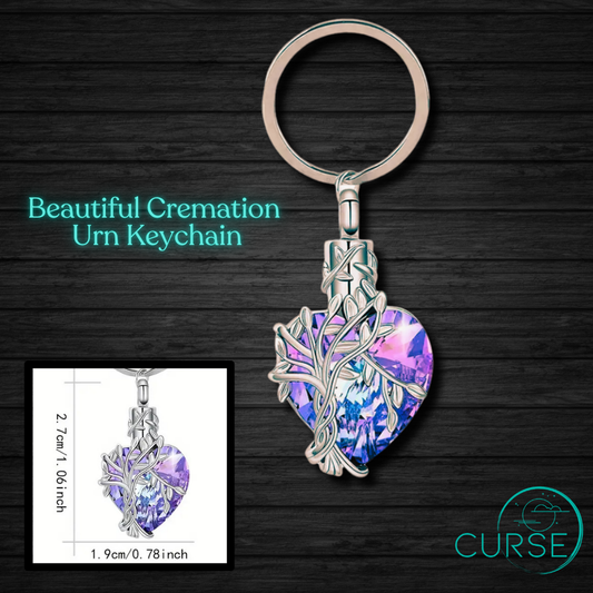 Cremation Urn Keychain