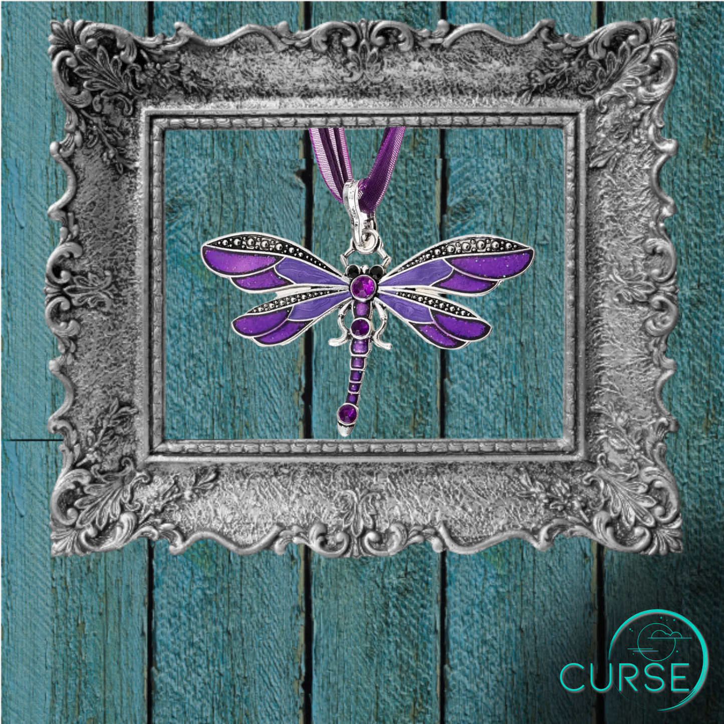 Dragonfly Ribbon Necklace